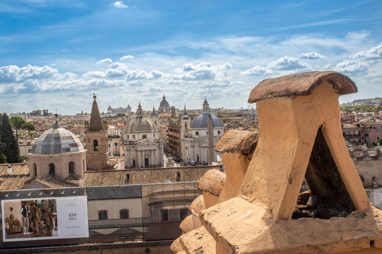 Roof Top Magic Piazza Del Popolo Roma Exterior foto