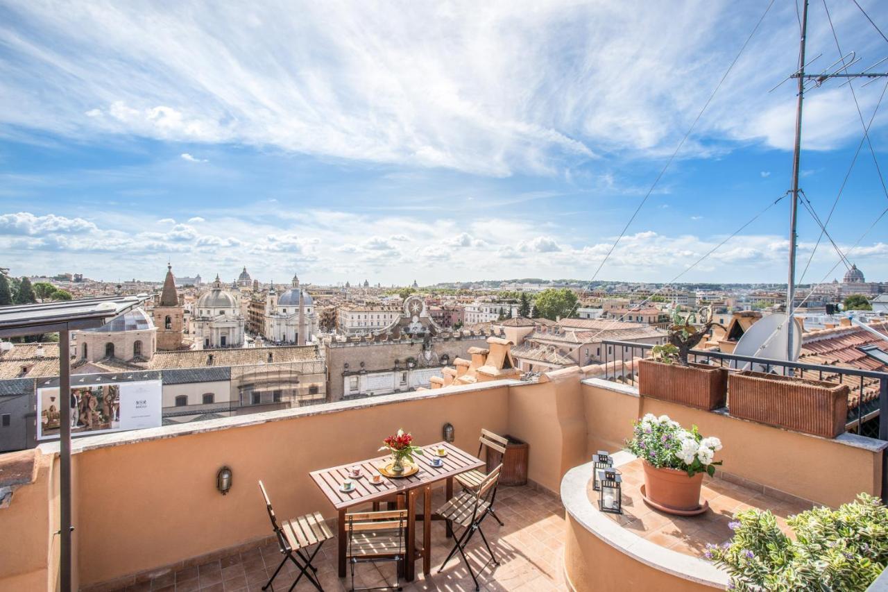 Roof Top Magic Piazza Del Popolo Roma Exterior foto